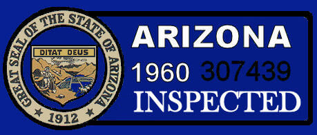 (image for) 1960 Arizona Inspection Sticker